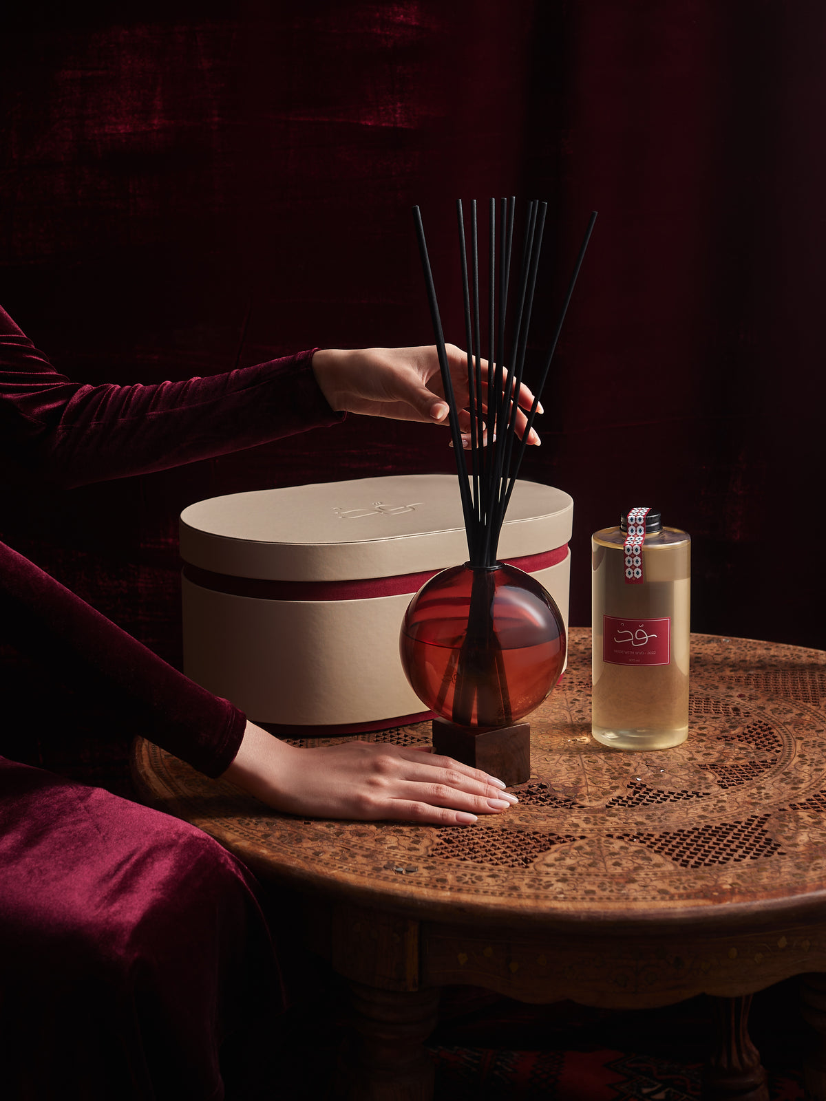 Maroon Edition Wajd - around 800 ML